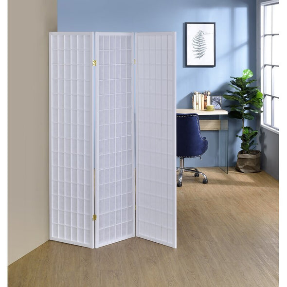 1 - Solid Wood Folding Room Divider Portable Room Dividers Isolate Space, Conceal Unsightly Areas Add Privacy