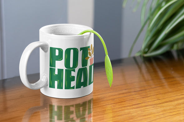 Pot Head Terra-cotta Flower Pot Mug