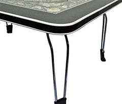 Excelife 86230 Phoenix Design Mother of Pearl Table M, Medium , Black