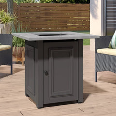 Sabina Steel Propane Fire Pit Table