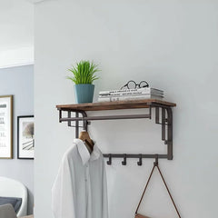 Tovar Wall Mounted Coat Rack Replace your wall art with something both useful and attractive - wall mounted coat rack