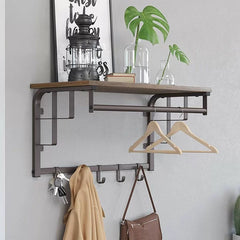 Tovar Wall Mounted Coat Rack Replace your wall art with something both useful and attractive - wall mounted coat rack