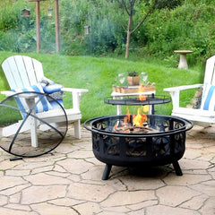 Liller Steel Wood Burning Fire Pit