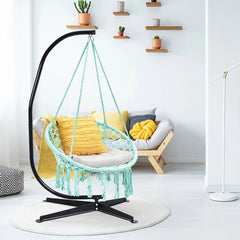 Porch Swing Relax and Rejuvenate with this Hammock Chair This Hanging Hammock Swing is Perfect for a Quick Snooze or a Leisurely