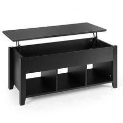 Lift Top Coffee Table with Storage Lower Shelf