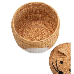 Cat Shaped Storage Basket Perfect for Anything From Towels to Toys and is a Delight to Look Even Empty