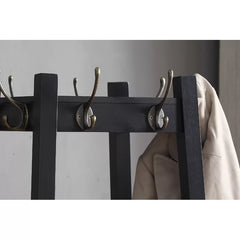 Wooden Coat rack Tower side Coat Rack