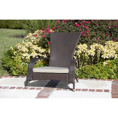 Mitchem Adirondack Patio Chair with Cushions