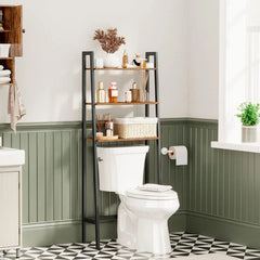 Cynthia 25.2'' W x 61.4'' H x 9.4'' D Over-The-Toilet Storage