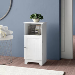 13.38'' W x 27.63'' H x 11.75'' D Free-Standing Bathroom Cabinet