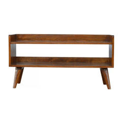 Uwais Solid Wood Shoe Storage Bench