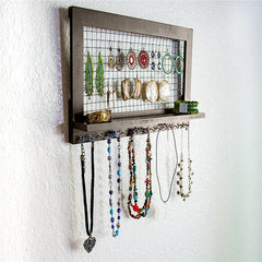 Wall Mounted Jewelry Holder