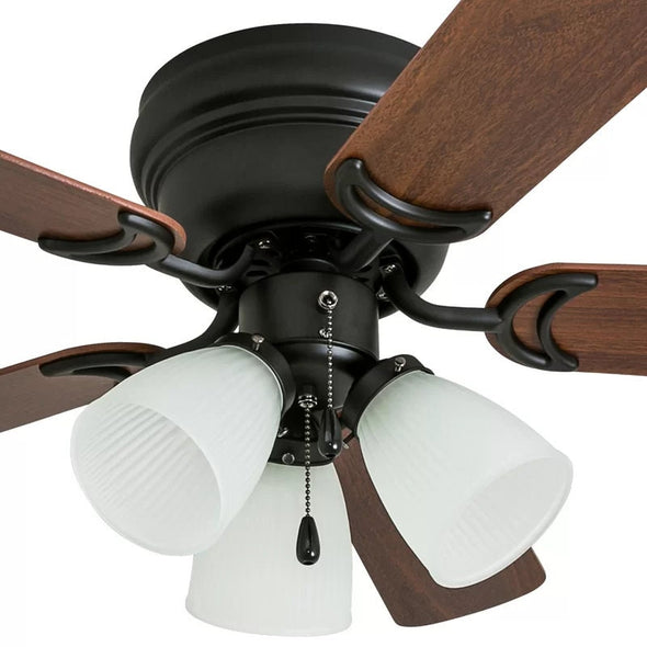 42'' 5 - Blade LED Standard Ceiling Fan with Pull Chain and Light Kit Included