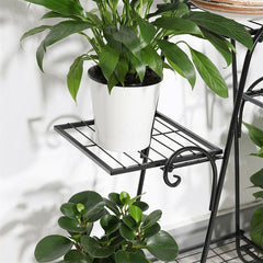 6 Tier Iron Plant Stand, You Can Place These Racks in Garden, Balconies, Hallway, Patios, Decks, Can Be Used As a Bookshelf, Shoe Shelf