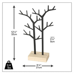 Jewelry Stand Tree of Life Jewelry Holder Perfect for Organized Rings, Dangling Bracelets Tabletops, Counters, or Dressers