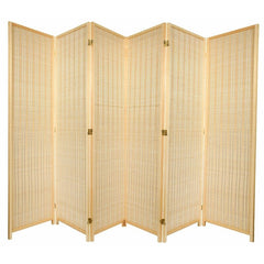 Natural Room Divider 2-way Hinges for More Flexible Stand and Position  It May Be Used to Divide a Bedroom or Define a Room