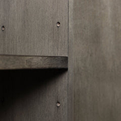 Smoke Gray-wash Clermont 2 - Door Accent Cabinet Bring Style and Essential Storage Space to your Home with this Classic Cabinet