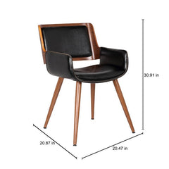 Armchair Mid-Century Style to your Workspace in your Office, Den, or in your Meeting Area to Stimulate Creativity and Conversation