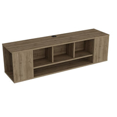 Oud Oak Floating TV Stand for Contemporary Floating TV Stand Will Open Up Free Space and Bring in An Airy Look To your Living Room