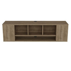 Oud Oak Floating TV Stand for Contemporary Floating TV Stand Will Open Up Free Space and Bring in An Airy Look To your Living Room