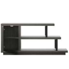 Light Gray TV Stand for TVs up to 50" Adjustable Shelving for Remotes, Gaming Controllers, Throws, and Other Must-Haves