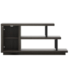 Dark Gray TV Stand for TVs up to 50" Adjustable Shelving for Remotes, Gaming Controllers, Throws, and Other Must-Haves