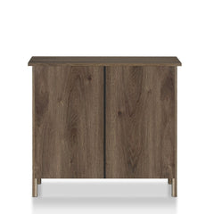 Distressed Walnut Dresser - 3-Drawer Gliding Drawers Provide Plenty of Space for your Clothing Ball Bearing Metal Glides