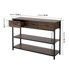 Console Table Display Space But Also Can Be Used As A TV Stand, Coffee Bar Table, Flower Pot Stand, for Entrance, Living Room