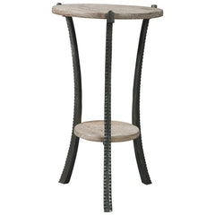 3 Legs End Table Complement your Favorite Sofa or Chair with this Accent Table Bottom Shelf Encourages you to Show Off Twice the Decor