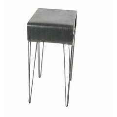 Iron 3 & 4 Legs End Table with Storage Accent Piece in the Living Room, Library, Bedroom, Waiting Areas, or Hallways of you Home