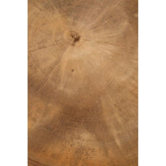 Solid Wood Tree Stump End Table Perfect for Bringing A Natural Touch To Any Room Natural Source Material