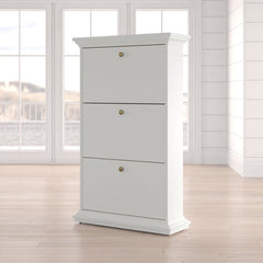 21 Pair Shoe Storage Cabinet Keep your Shoes Organized and Declutter your Closet with this Shoe Storage Cabinet Three Drawers