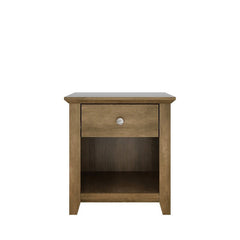 Knotty Oak Nightstand is Suitable to Place with your Alarm Clock and Dazzling Lamp Storage for you To Keep Bedside