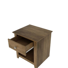 Knotty Oak Nightstand is Suitable to Place with your Alarm Clock and Dazzling Lamp Storage for you To Keep Bedside