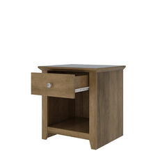 Knotty Oak Nightstand is Suitable to Place with your Alarm Clock and Dazzling Lamp Storage for you To Keep Bedside