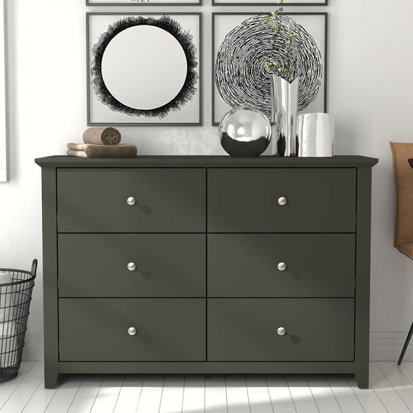 6 Drawer Greatest Partner To Adorn your House with the Wide Top Surface As your Perfect Place to Display your Stylish Decorations