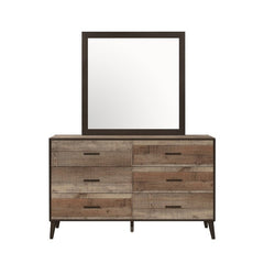 6 Drawer Double Dresser Plenty of Space for your Jewelry, Makeup, Or A Mirror Provides your Bedroom with Additional Storage Space