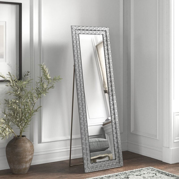 Traditional Rustic Full Length Mirror This Freestanding Full-Length Mirror is A Great Way To Make your Bedroom or Walk-in Closet