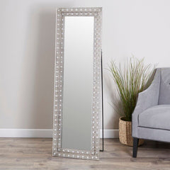 Traditional Rustic Full Length Mirror This Freestanding Full-Length Mirror is A Great Way To Make your Bedroom or Walk-in Closet