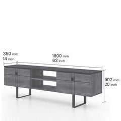 Brown TV Stand for TVs up to 75" For Living Room and Entertainment Areas Perfect for your Tv Stand