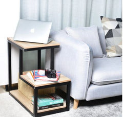 3-tier Metal Storage Shelf Side Table Elegant Side Table Can Be Displayed in Any Space