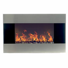 Allmar 36'' W Electric Fireplace Perfect in Your Living Room Bedroom Den or Study