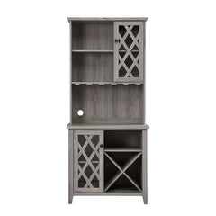 Bar Cabinet Brings An Array of Storage Options to your Dining Room or Kitchen