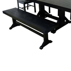 Black Bench Give your Kitchen, Dining Room, or Entryway A Traditional Aesthetic