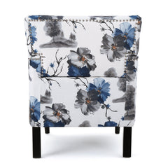 Boaz Floral Print Fabric Club Chair This Chair is A Great Addition for Any Room With the Bright, Soul Soothing Pattern