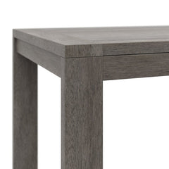 Captiva Dining Table Weathered Gray Sturdy Base for Long Lasting Enjoyment