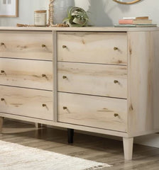 Harry 6 Drawer 59.055'' W Double Dresser Slim Tapered Legs