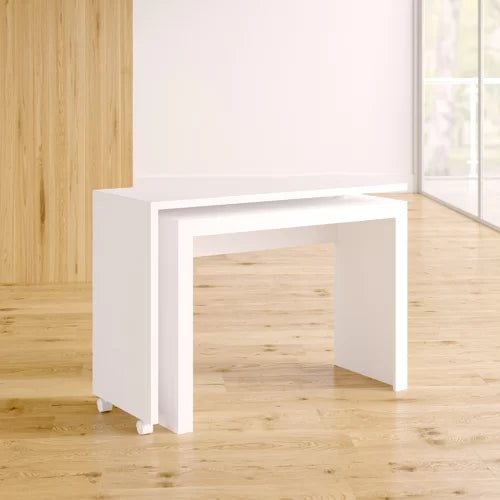 White Duffy L-Shape Desk Perfect Pick For Your Home Office