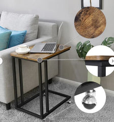 Siloam C Table End Table Easily Into Narrow Nooks and Cramped Corners.