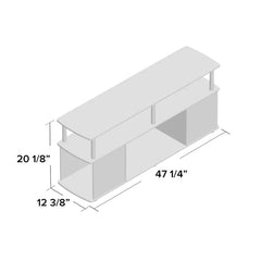 Lansing Coffee Table Provide Storage Spaces for Handy Needs Manufactured Wood